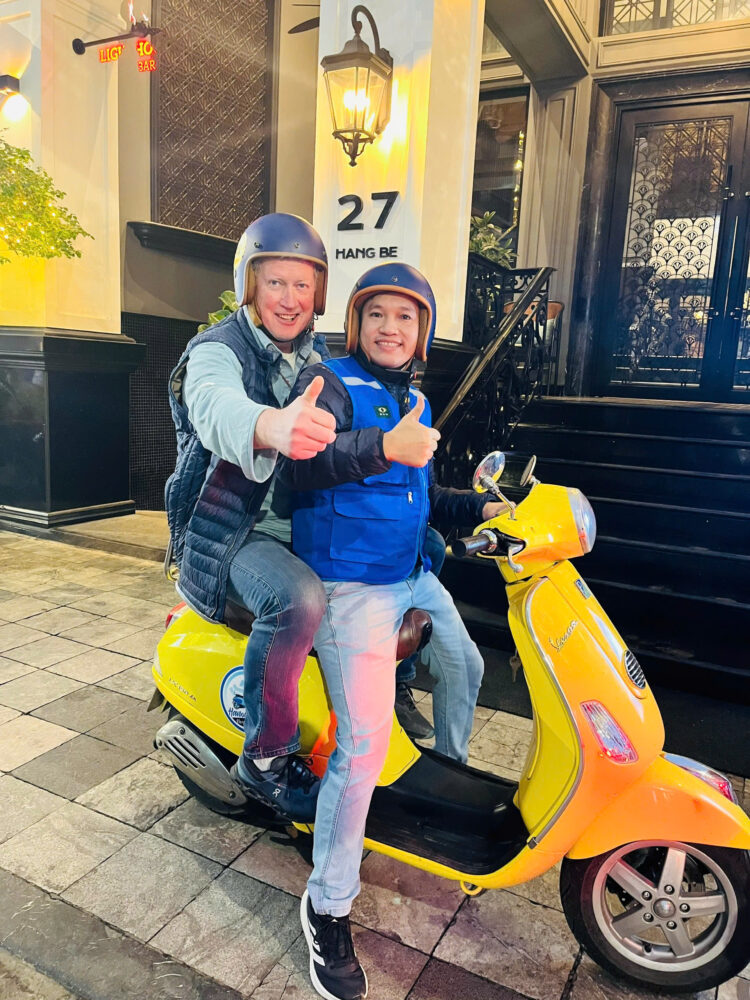 Hanoi Insight Tour by Vespa (4.5 hours)