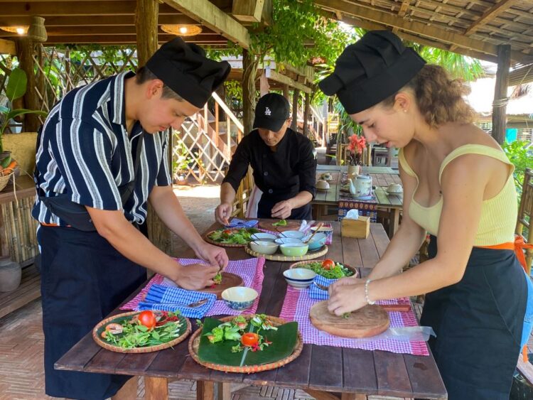 Vietnamese cuisine in a cultural kitchen